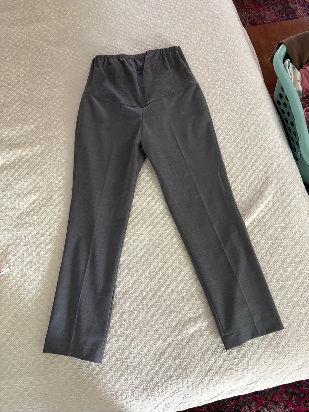 Lands' End Charcoal Gray Women's Pants
